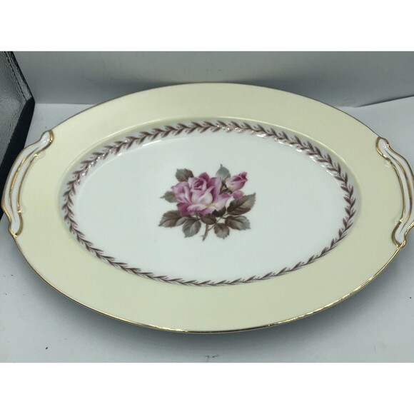 Noritake China ROSEMONT 12” Oval Serving Platter Serving Platter BEAUTIFUL!!! - Picture 1 of 7